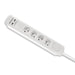 EAN 5901878502823 - Qoltec 50282 limitador de tensión Blanco 4 salidas AC 230 V 1,8 m imagen 2