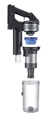 EAN 8806095108858 - Samsung VS20B75BCR5 Aspiradora escoba 2 en 1 Batería Secar Sin bolsa 550 W Negro, Cromo 2000 Ah imagen 14