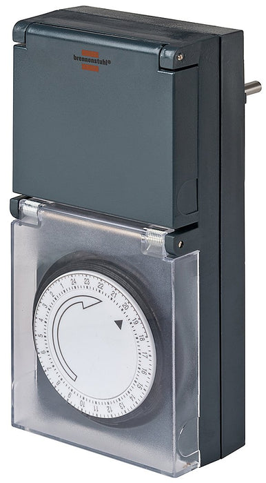 EAN 4007123104543 - Brennenstuhl 1506460 contador eléctrico Negro Temporizador diario imagen 1