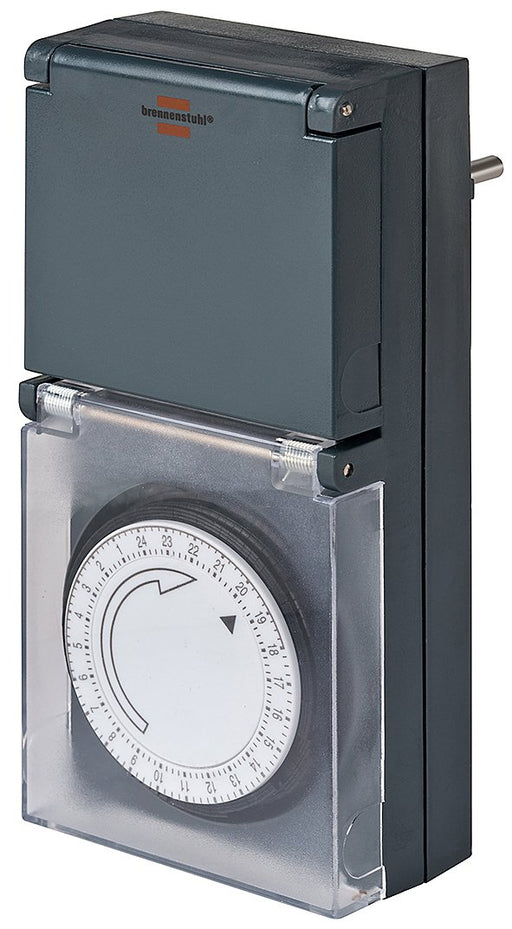 EAN 4007123104543 - Brennenstuhl 1506460 contador eléctrico Negro Temporizador diario imagen 1