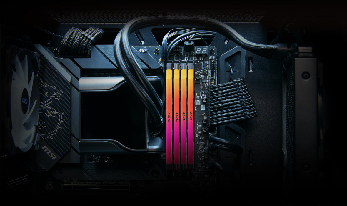 EAN 740617339413 - Kingston Technology FURY Renegade RGB módulo de memoria 1 x 32 GB 6400 MT/s 288-pin DIMM imagen 7