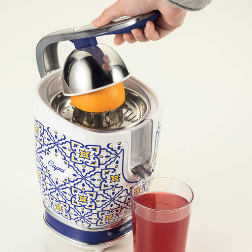 EAN 8003705122932 - Ariete 0413/0C prensa de cítricos eléctricos 0,6 L 85 W Blanco, Azul claro imagen 2