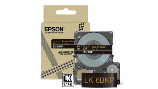 EAN 8715946713854 - Epson LK-6BKP Negro, Oro imagen 1