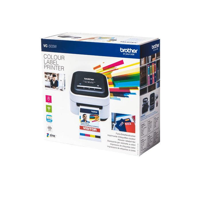 EAN 4977766801126 - Brother VC-500W impresora de etiquetas ZINK (Zero-Ink) Color 313 x 313 DPI 8 mm/s CZ Wifi imagen 5