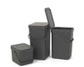 EAN 8710755109966 - Brabantia 109966 papelera 16 L Rectangular Gris imagen 3