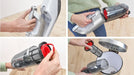 EAN 4242005278473 - Bosch Serie 4 BBH3ALL28 aspiradora 0,4 L Secar Sin bolsa imagen 10