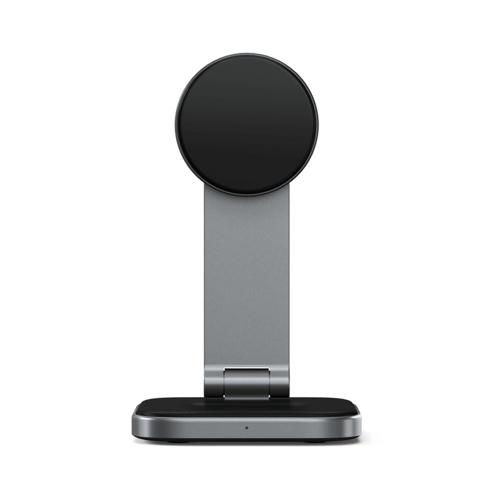 EAN 810086361236 - Satechi ST-Q21FM cargador de dispositivo móvil Auriculares, Smartphone Gris USB Cargador inalámbrico Inter imagen 3