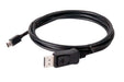 EAN 8719214470630 - CLUB3D MINI DISPLAY PORT 1.4 MALE TO DISPLAYPORT 1.4 MALE CABLE 2METER 2 m Negro imagen 4