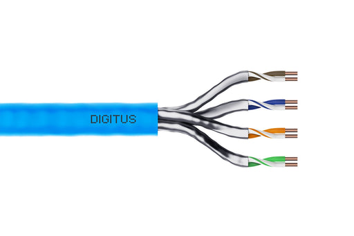 EAN 4016032441823 - Digitus DK-1626-A-VH-1 cable de red Azul 100 m Cat6a U/FTP (STP) Alrededor imagen 1