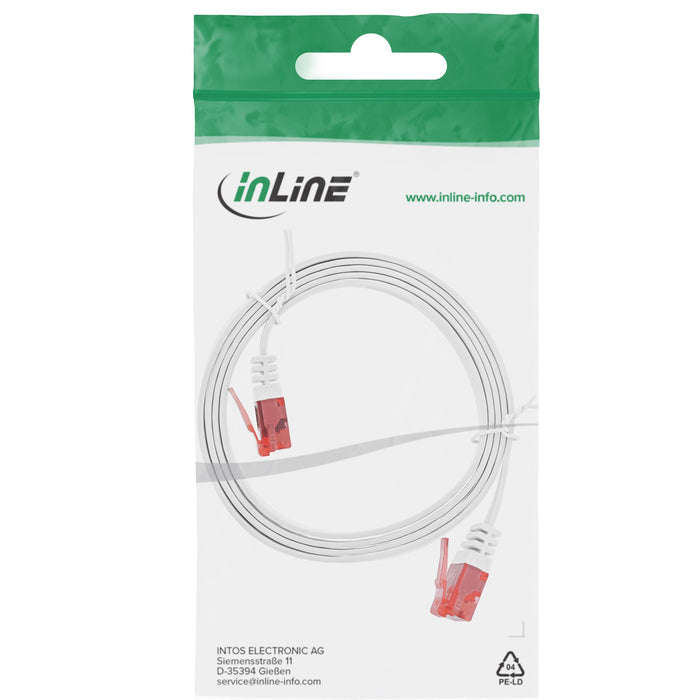 EAN 4043718145942 - InLine 71655W cable de red Blanco 0,5 m Cat6 U/UTP (UTP) imagen 4