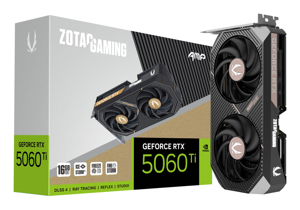 EAN 8886307700520 - Zotac GAMING GeForce RTX 5060 Ti AMP NVIDIA 16 GB GDDR7 imagen 8