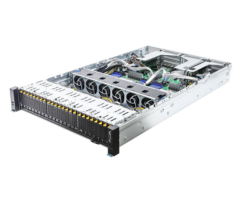EAN 4711430521756 - Asrock 2U24E-GENOA2 servidor barebone AMD SoC LGA 6096 Bastidor (2U) Negro, Gris imagen 1