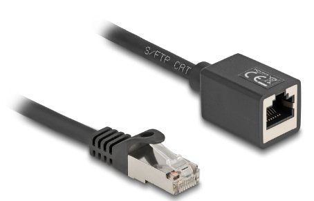 EAN 4043619903207 - DeLOCK 90320 cable de red Negro 1 m Cat6a S/FTP (S-STP) imagen 2