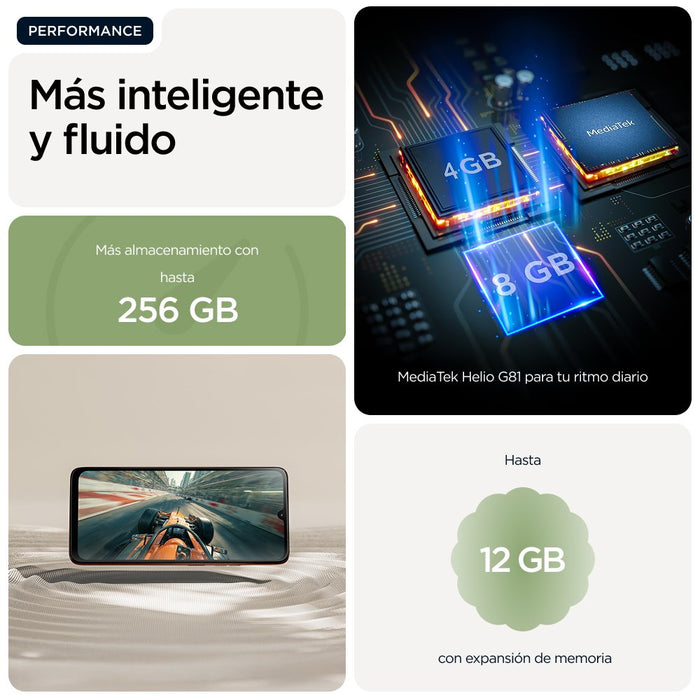 EAN 840493608440 - Motorola moto g06 17,5 cm (6.88") SIM doble Android 15 4G USB Tipo C 4 GB 128 GB 5200 mAh Verde imagen 14