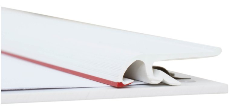 EAN 4002390001519 - MAUL MAULpro portapapel A4 Plástico, Acero inoxidable Rojo, Blanco imagen 3