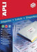 EAN 8410782012801 - APLI Labels 105 x 148mm etiqueta autoadhesiva Blanco 400 pieza(s) imagen 1