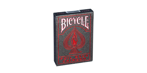 EAN 73854024409 - Bicycle METALLUXE CRIMSON RIDER BACK juego de cartas imagen 1