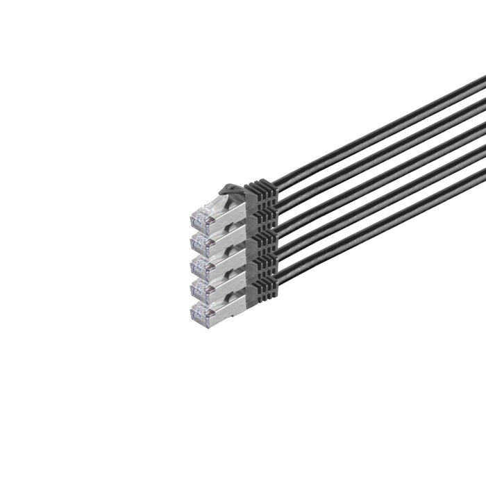 EAN 4017538675422 - S/CONN maximum connectivity 75513-W cable de red Negro 3 m Cat7 S/FTP (S-STP) Alrededor imagen 1