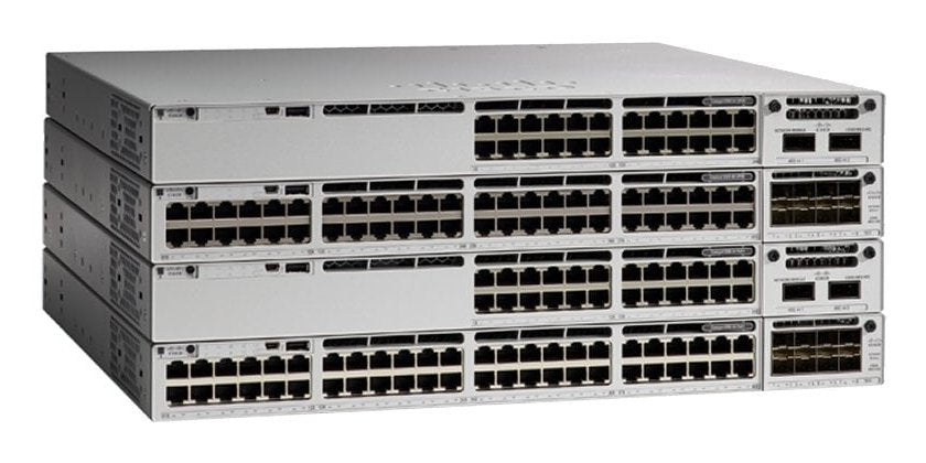 EAN 0889728363044 - Cisco Catalyst C9300X-12Y-A switch Gestionado L3 Gris imagen 1