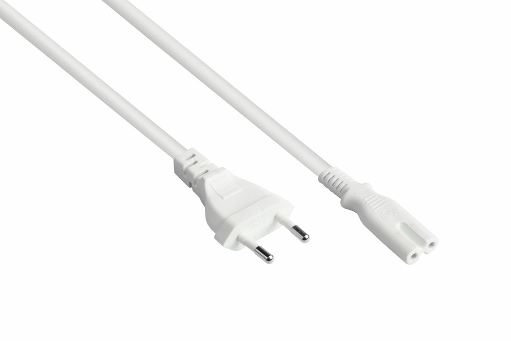 EAN 4066857002921 - Kabelmeister SK0385-W050 cable de transmisión Blanco 5 m Enchufe tipo C IEC C7 imagen 1
