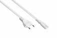 EAN 4066857002921 - Kabelmeister SK0385-W050 cable de transmisión Blanco 5 m Enchufe tipo C IEC C7 imagen 1