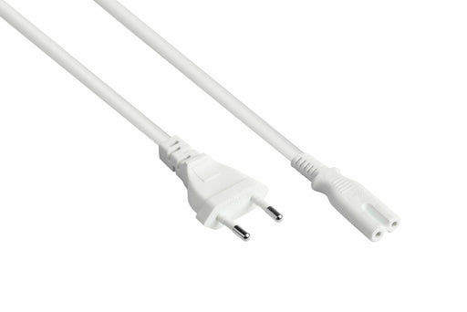 EAN 4066857002921 - Kabelmeister SK0385-W050 cable de transmisión Blanco 5 m Enchufe tipo C IEC C7 imagen 1