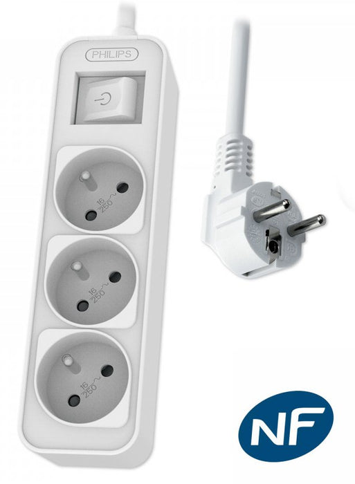 EAN 4895229151819 - MCL CHP2134W/19 base múltiple 1,5 m 3 salidas AC Interior Blanco imagen 1