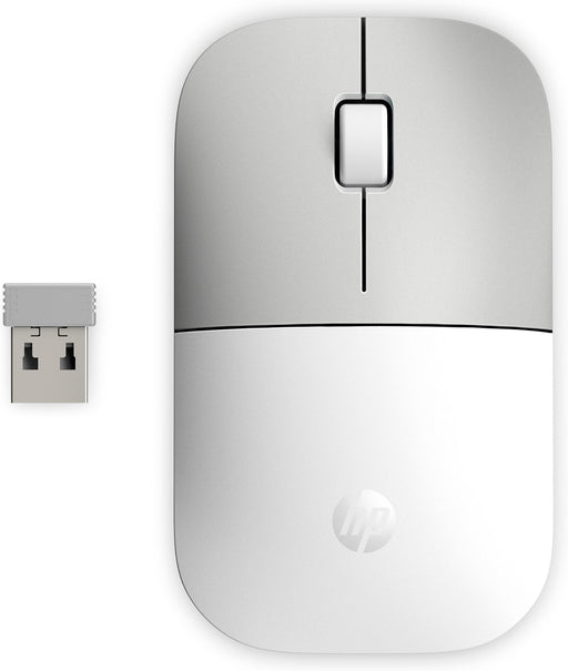 EAN 0195122055165 - HP Z3700 Ceramic White Wireless Mouse ratón Oficina Ambidextro RF inalámbrico Óptico 1200 DPI imagen 1
