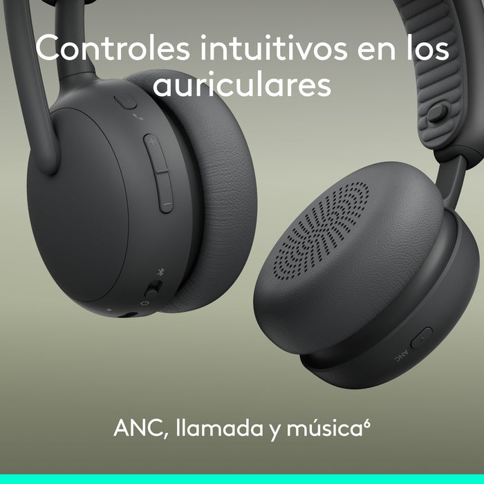 EAN 5099206131125 - Logitech Zone Wireless 2 ES Inalámbrico y alámbrico Diadema Llamadas/Música USB Tipo C Grafito imagen 9