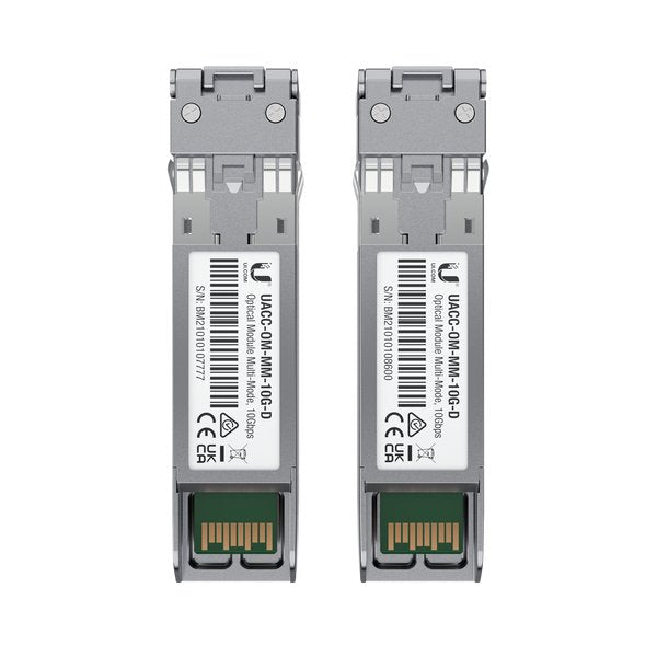 EAN 0810010076908 - Ubiquiti UACC-OM-MM-10G-D-2 red modulo transceptor Fibra óptica 10000 Mbit/s 850 nm imagen 1