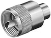 EAN 4040849113222 - Goobay 11322 conector UHF Acero inoxidable imagen 1