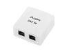 EAN 5901969404241 - Lanberg OU5-0002-W caja de tomacorriente RJ-45 Blanco imagen 1