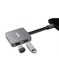 EAN 3760170857930 - Urban Factory HUBEE LIGHT USB 3.2 Gen 1 (3.1 Gen 1) Type-C Gris imagen 5