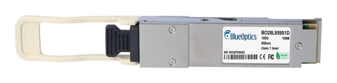 EAN 4063232308074 - BlueOptics 100G-SR4-QSFP100M-BO red modulo transceptor Fibra óptica 100000 Mbit/s QSFP28 imagen 1