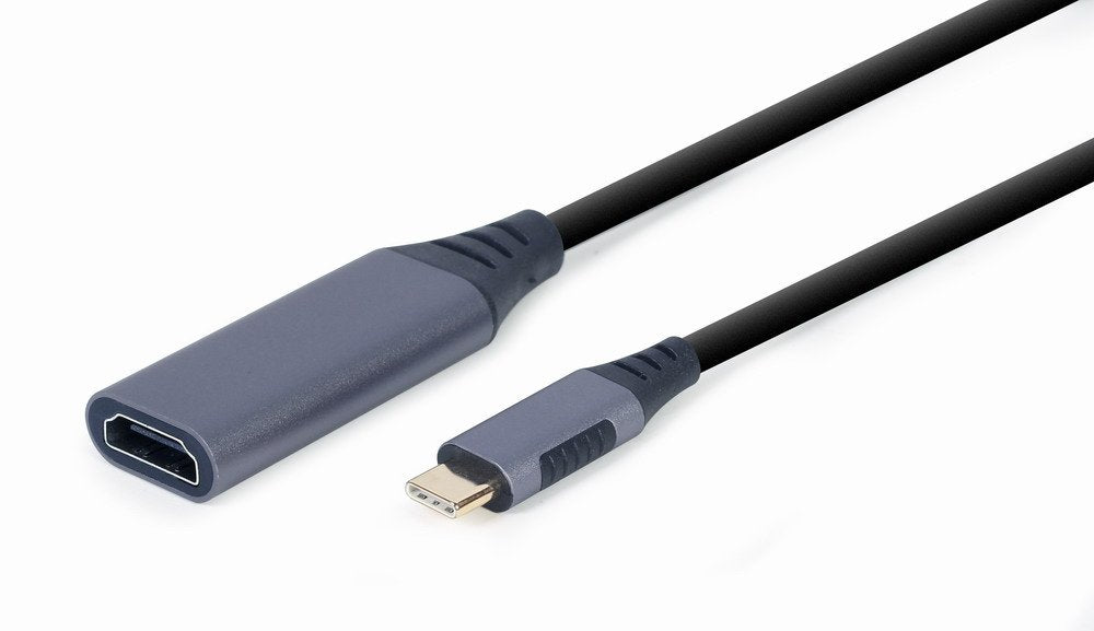 EAN 8716309121354 - Cablexpert A-USB3C-HDMI-01 adaptador de cable de vídeo 0,15 m USB Tipo C Gris imagen 2