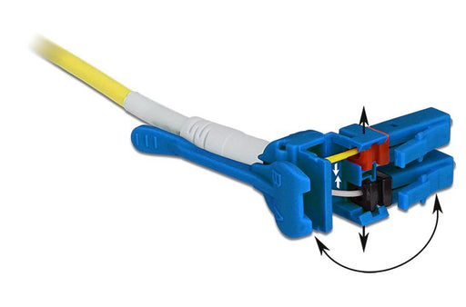 EAN 4043619850860 - DeLOCK 85086 Cable de fibra óptica e InfiniBand 5 m LC Amarillo imagen 2