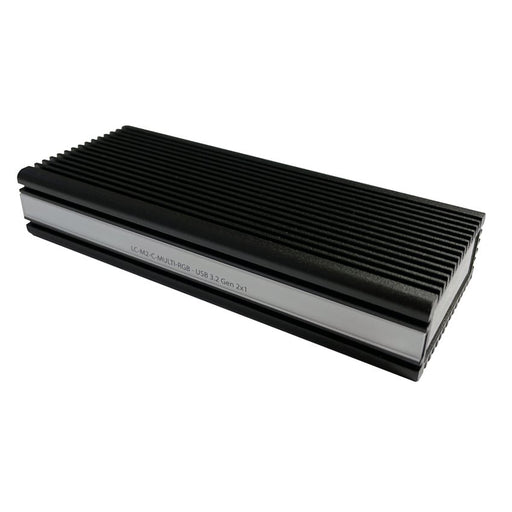 EAN 4260070129735 - LC-Power LC-M2-C-MULTI-RGB caja para disco duro externo Caja externa para unidad de estado sólido (SSD) A imagen 2