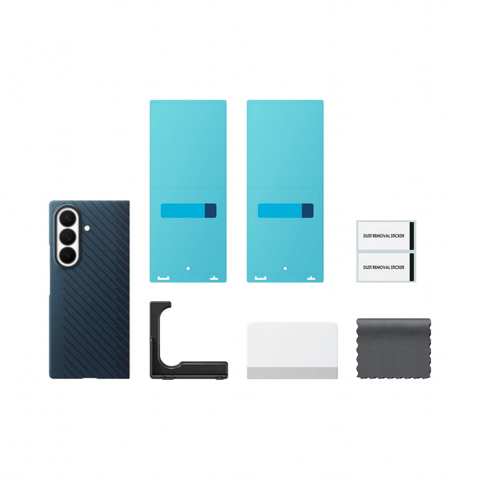EAN 8806099238919 - Samsung EF-KF976SNEGWW funda para teléfono móvil 20,3 cm (8") Azul imagen 4