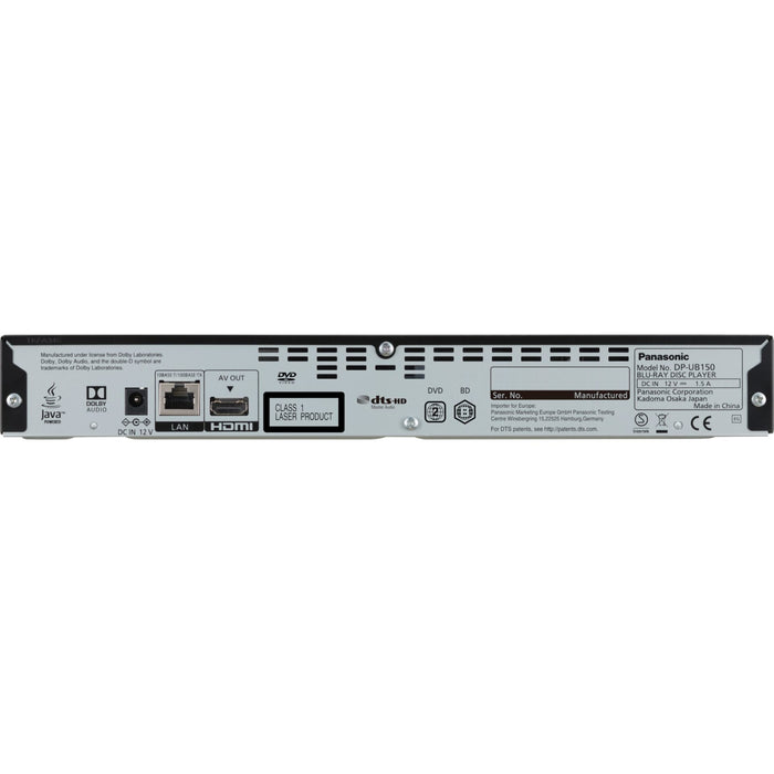 EAN 5025232889341 - Panasonic DP-UB150 Reproductor de Blu-Ray Negro imagen 5