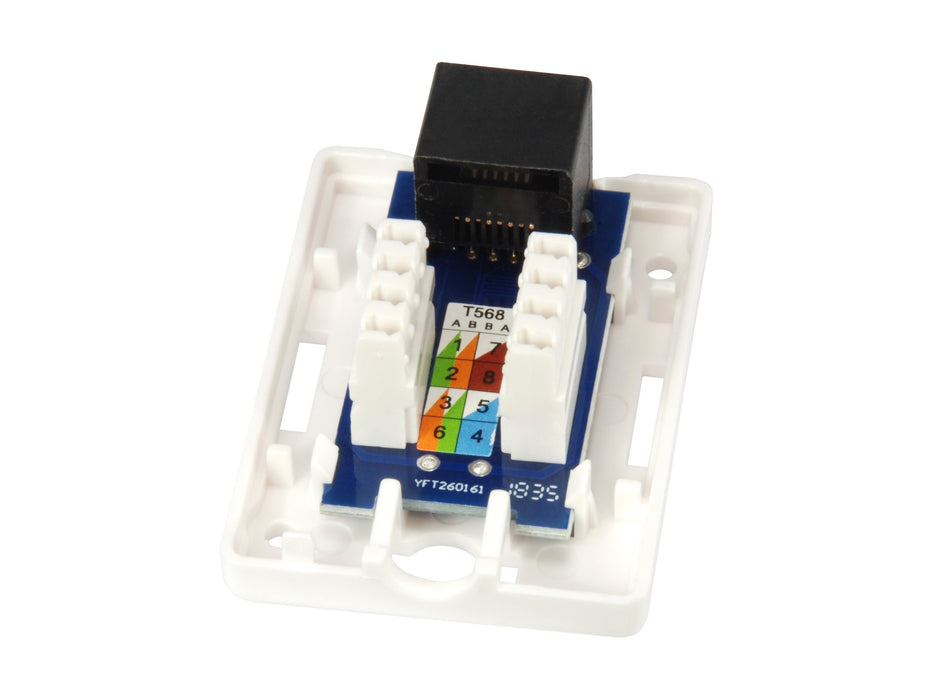 EAN 4015867206898 - Equip 235113 caja de tomacorriente RJ-45 Blanco imagen 2