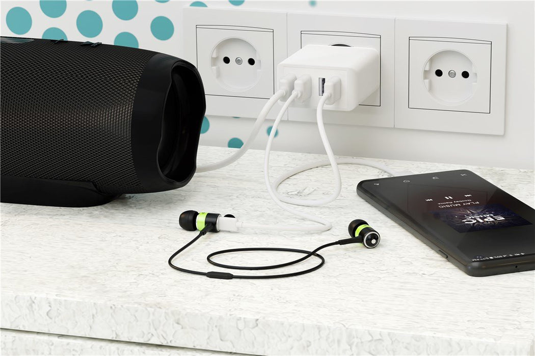 EAN 4040849449628 - Goobay 44962 cargador de dispositivo móvil Universal Blanco Corriente alterna Interior imagen 3