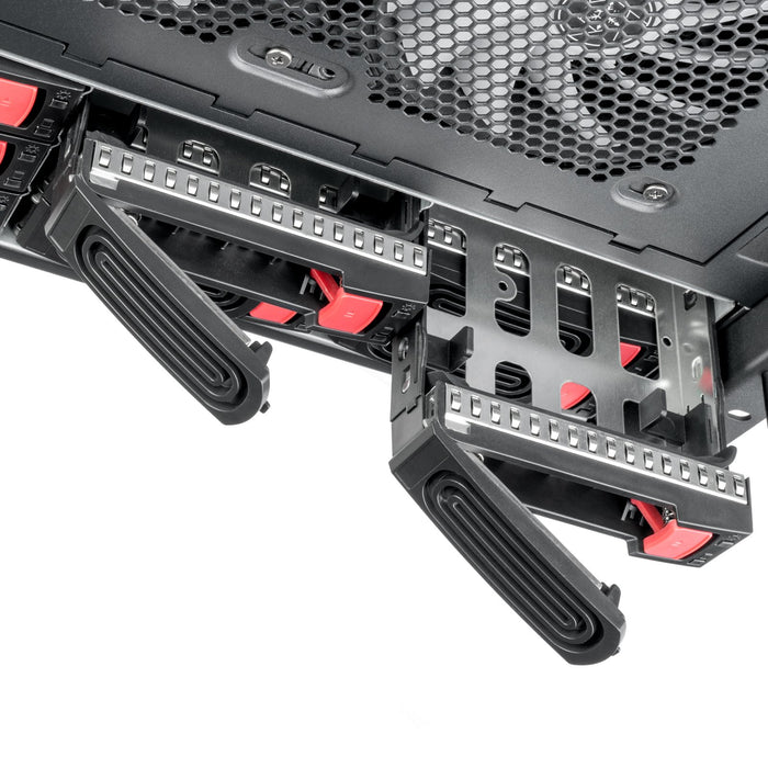 EAN 4710679817439 - Silverstone RM61-312 Estante Negro imagen 9