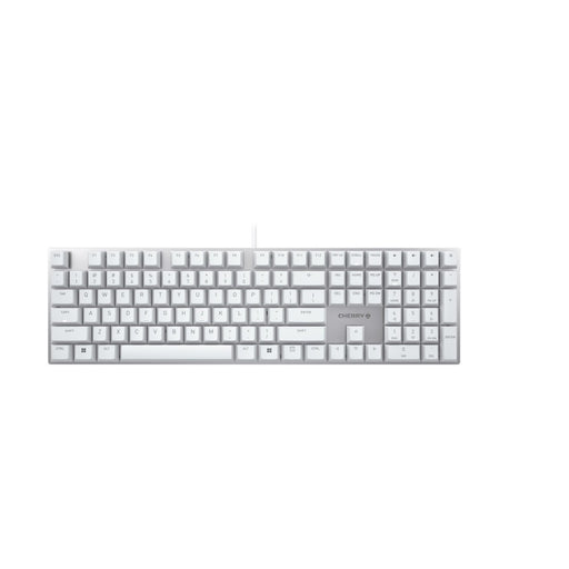 EAN 4025112111082 - CHERRY KC 200 MX teclado Universal USB QWERTY Inglés Plata, Blanco imagen 1