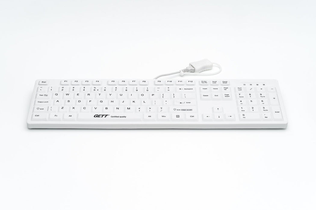 EAN 4260456050806 - GETT KG25219 teclado Médico USB Alemán Blanco imagen 1