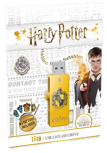 EAN 3126170167385 - Emtec M730 Harry Potter unidad flash USB 16 GB USB tipo A 2.0 Amarillo imagen 7