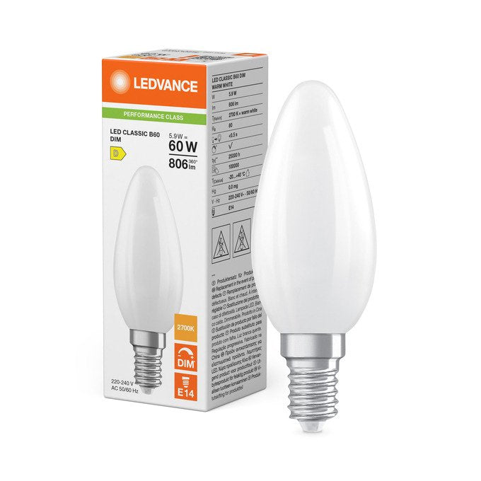 EAN 4099854464515 - Osram 4099854464515 lámpara LED Blanco cálido 2700 K 5,9 W E14 D imagen 5