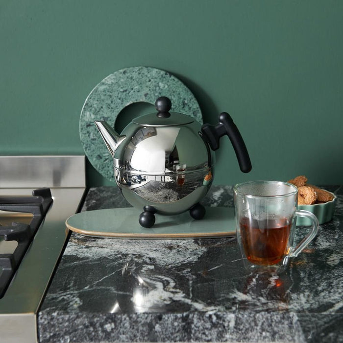 EAN 8711871022009 - Bredemeijer Duet Bella Un sola tetera 1500 ml Negro, Plata imagen 2