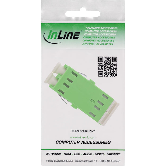 EAN 4043718333110 - InLine 89989P adaptador de fibra óptica LC Verde imagen 3