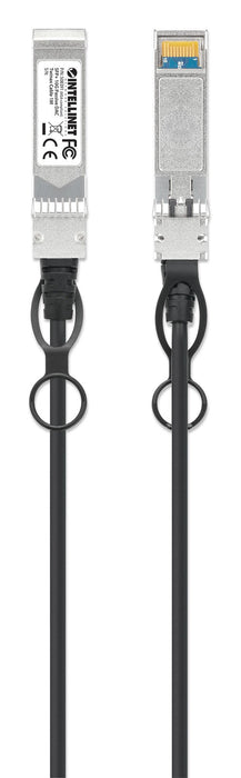 EAN 0766623508391 - Intellinet 508391 Cable de fibra óptica e InfiniBand 1 m SFP+ Negro, Plata imagen 4