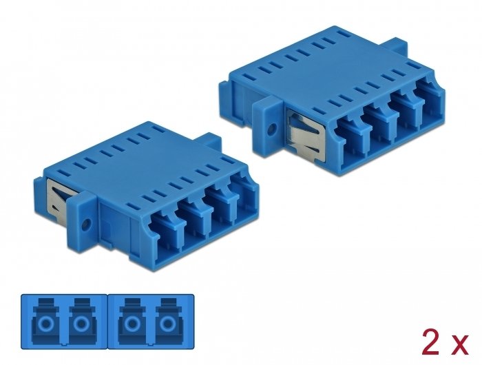 EAN 4043619865383 - DeLOCK 86538 conector de fibra óptica Hembra/Hembra imagen 1